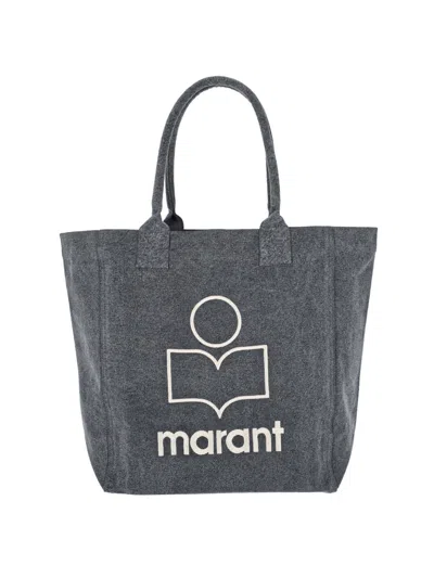 Isabel Marant Yenky Tote Bag In Gray