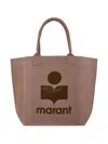 Isabel Marant Yenky Tote Bag In Green