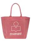 Isabel Marant Yenky Logo Printed Tote Bag