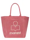 Isabel Marant Yenky Tote Bag Small In Red