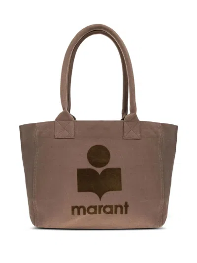 Isabel Marant Yenky Tote Bag With Zipper Closure In Brown