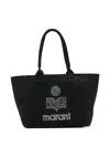 Isabel Marant Yenky Zip Tote Bag In Black