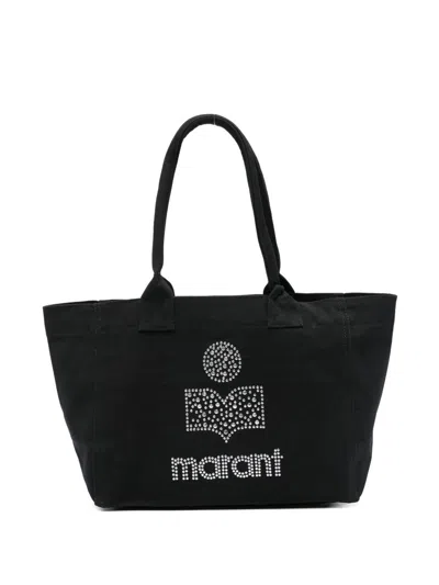 Isabel Marant Yenky Zip-up Tote Bag In Black