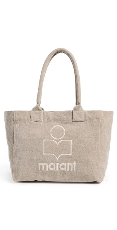 Isabel Marant Yenky Zipped Bag Beige