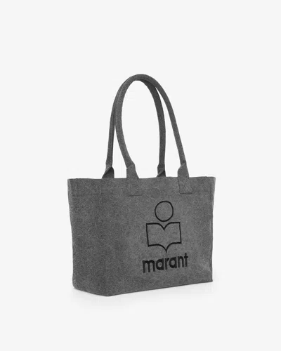 Isabel Marant Yenky Zipped Bag In Black