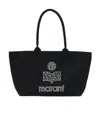Isabel Marant Yenky Zipped Bag In Black