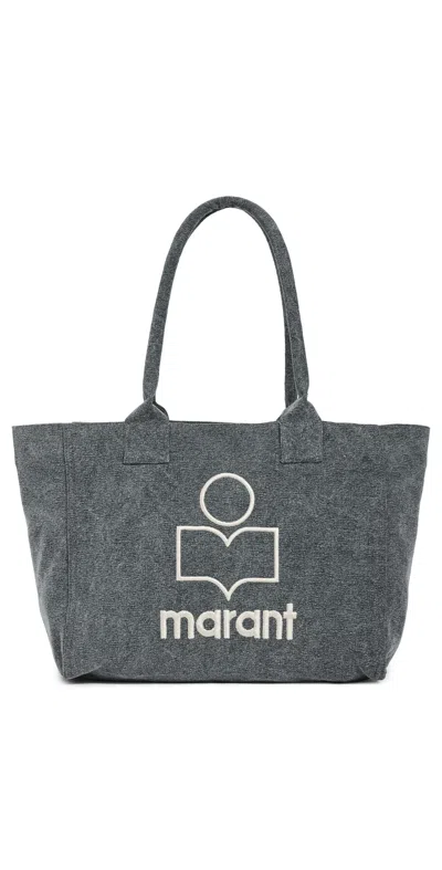 Isabel Marant Yenky Zipped Bag Faded Black