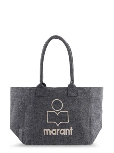 Isabel Marant Yenky Zipped Cotton Shoulder Bag