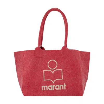 Isabel Marant Yenky Zipped Gz Shopper Bag - Cotton - Red