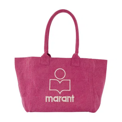 Isabel Marant Yenky Zipped Gz Shopper Bag In Pink