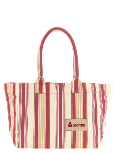 Isabel Marant Yenky Zipped Shopping Bag In Red