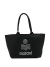 Isabel Marant Yenky Zipped Tote Bag In Black