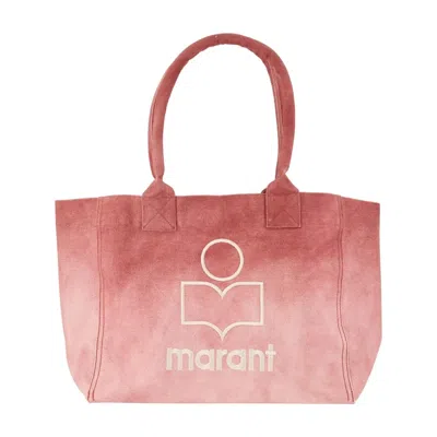 Isabel Marant Yenky Zipped Tote Bag -  - Cotton - Pink
