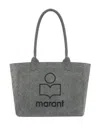 Isabel Marant Yenky Zipped Tote Bag In Grau