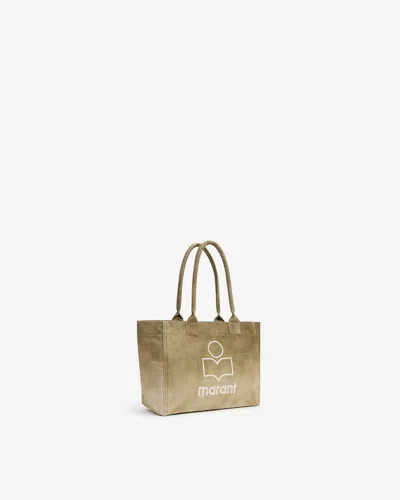 Isabel Marant Yenky Zipped Tote Bag In Khaki
