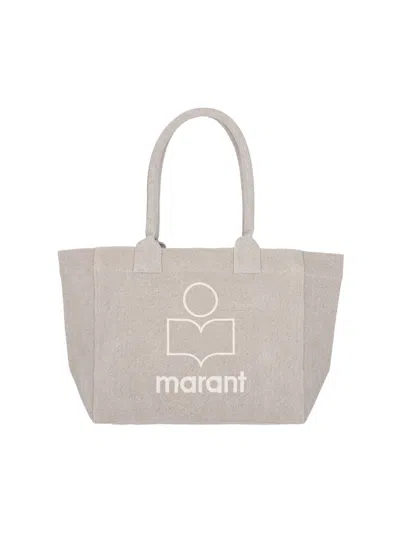 Isabel Marant Yenky Zipped Tote Bag In Neutral