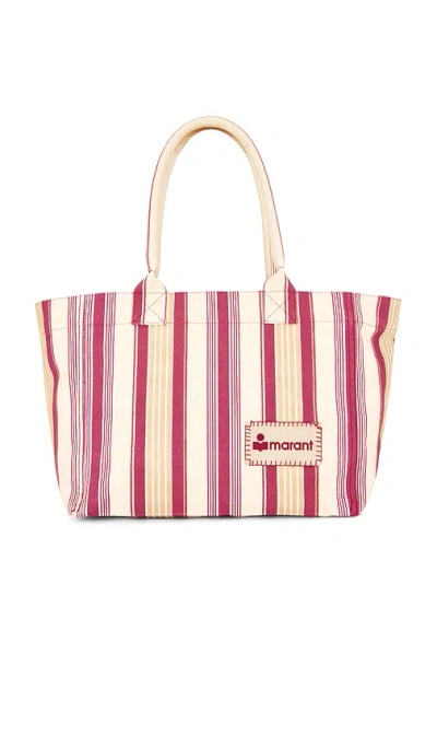 Isabel Marant Yenky Zipped Tote Bag In Red