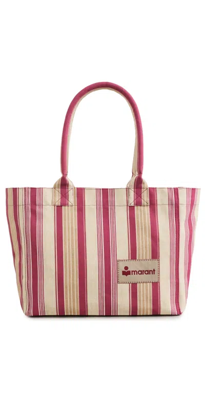 Isabel Marant Yenky Zipped Tote Red