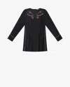 Isabel Marant Youma Beaded Mini Dress In Black