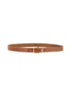 Isabel Marant Logo Engraved Buckle Belt In Brown