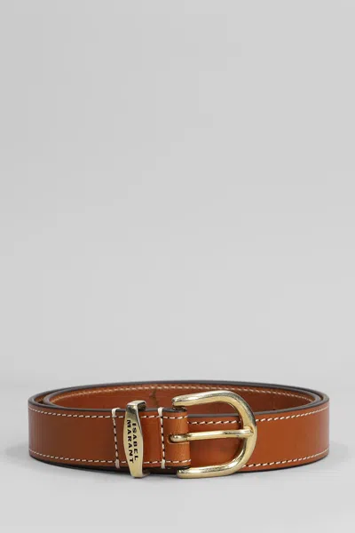Isabel Marant Zadd Belts In Leather Color Leather In Multi