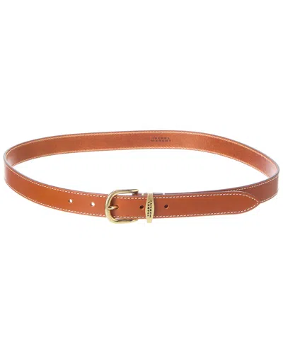 Isabel Marant Zadd Leather Belt In Brown
