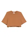 Isabel Marant Zaely T-shirt In Brown
