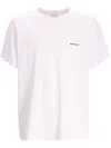 Isabel Marant Round Neckline Jersey T-shirt Shirt In White