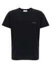 Isabel Marant Minimalist Black Cotton Short-sleeve T-shirt In Black