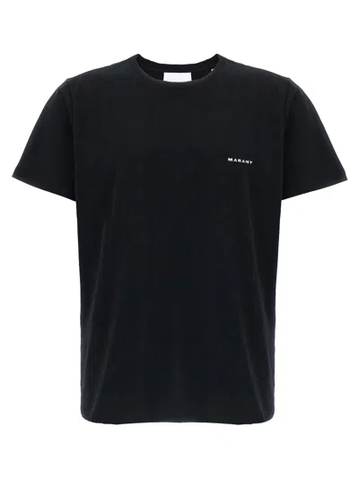 Isabel Marant Minimalist Black Cotton Short-sleeve T-shirt