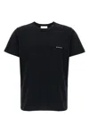 Isabel Marant Minimalist Black Cotton Short-sleeve T-shirt In Black