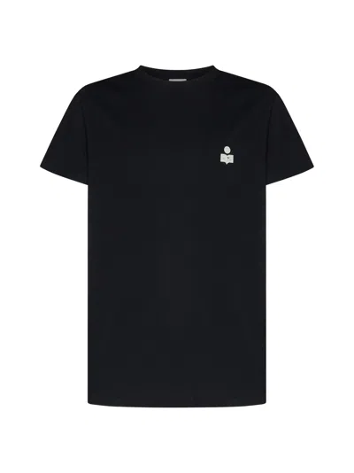 Isabel Marant Zafferh T-shirt In Black/ecru