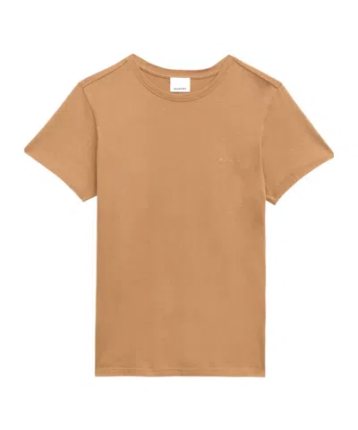 Isabel Marant Zafferh T-shirt In Brown