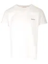 Isabel Marant Round Neckline Jersey T-shirt Shirt In White