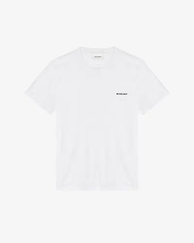 Isabel Marant White Zafferh T-shirt In 20wh
