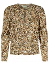 Isabel Marant Zarga Blouse In Cream