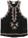 Isabel Marant Zahara Top In Black