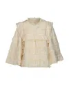 Isabel Marant Zalmara Blouse In Nude