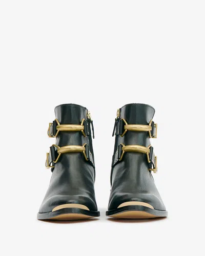 Isabel Marant Zalya Boots In Black