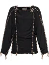 Isabel Marant Long-sleeved T-shirt In Black