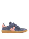 Isabel Marant Beth Padded Ankle Sneakers In Purple