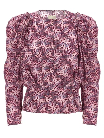 Isabel Marant 'zarga' Blouse In Multi
