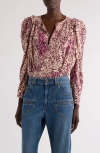 Isabel Marant Zarga Stretch Silk Top
