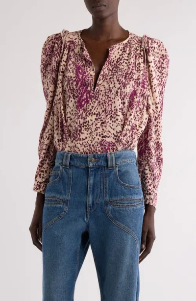 Isabel Marant Zarga Stretch Silk Top
