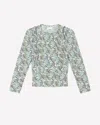 Isabel Marant Zarga Top In Ecru