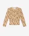 Isabel Marant Zarga Top In Natural