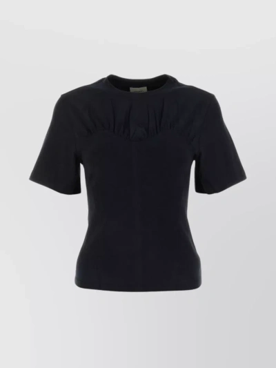 ISABEL MARANT ZAZIE GATHERED HEMLINE T-SHIRT