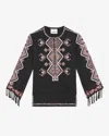 Isabel Marant Zelda Blouse In Black