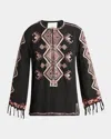 Isabel Marant Zelda Blouse In Black