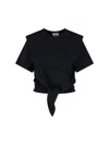 Isabel Marant Woman T-shirt Black Size L Cotton In Black